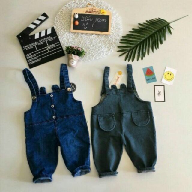 Yếm jean cho bé( kèm video thật)