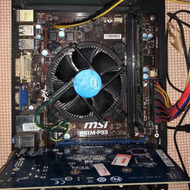 Combo main máy tính h81 msi cpu g3260