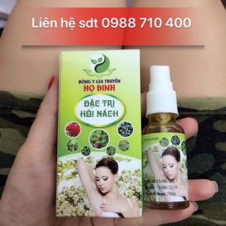 Hôi nách hôi chân họ đinh