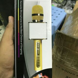 MIC HÁT KARAOKE KÈM LOA BLUETOOTH  3IN1 SD08