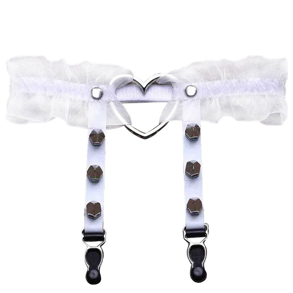 1 Dây Nịt Vớ Hình Trái Tim Phong Cách Gothic Thời Trang Cho Nữ