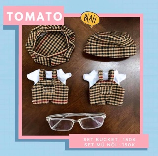 Set outfit cho doll 20 và 15 cm