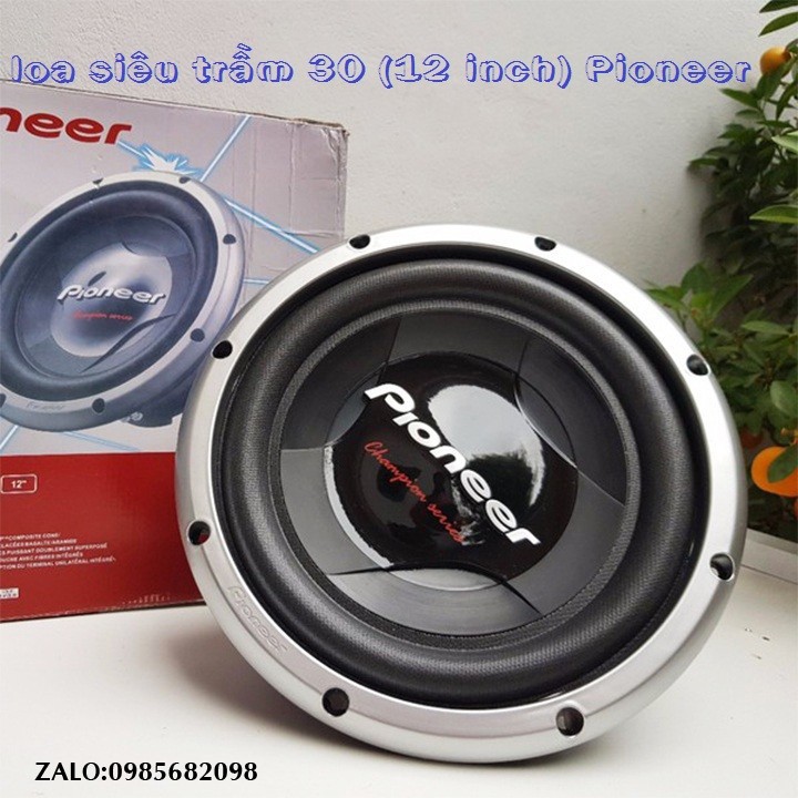 loa siêu trầm Pioneer  bass 30   Mexico từ kép 150mm