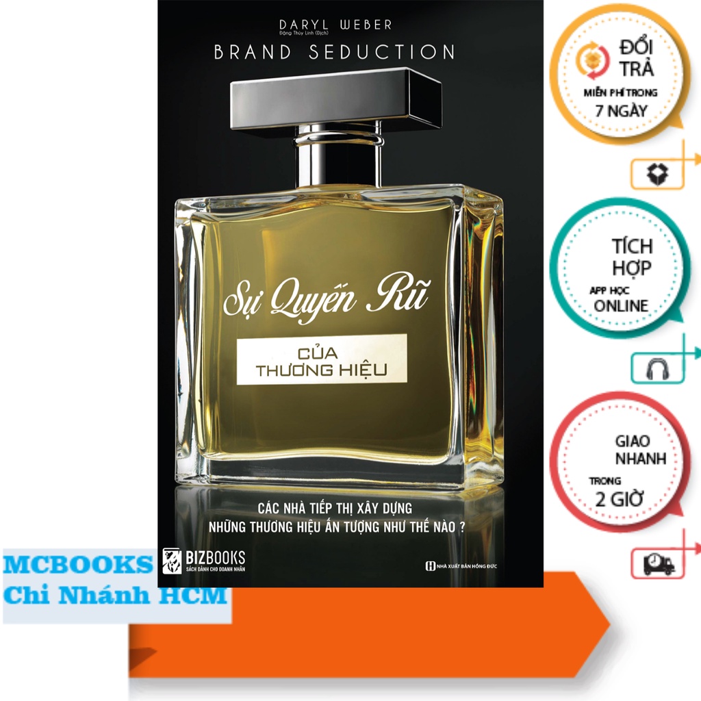 Sách - Sự Quyến Rũ Của Thương Hiệu - Xây Dựng Những Thương Hiệu Ấn Tượng Như Thế Nào? Mcbooks