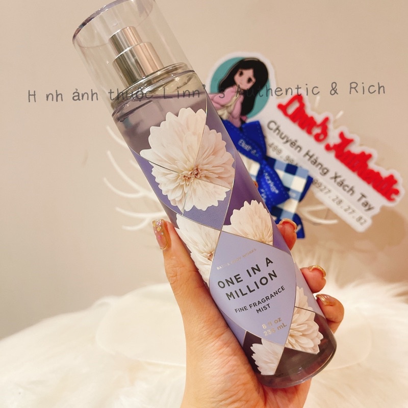 Auth_ONE IN A MILLION - Xịt Thơm Toàn Thân Body Mist Bath & Body Works