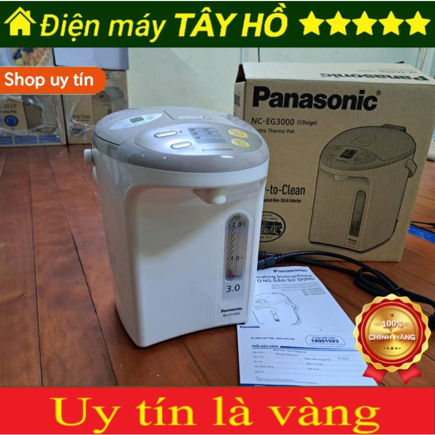 [GIAN HÀNG UY TÍN] [HÀNG CHÍNH HÃNG] Bình thủy điện Panasonic NC-EG3000CSY/ NC-BG3000CSY/ NC-HU301PZSY/ NC-EG2200CSY