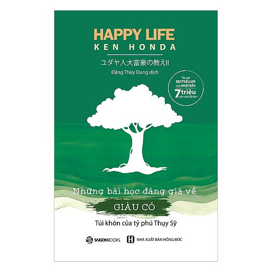 Sách-HAPPY LIFE - Những bài học đáng giá về giàu có