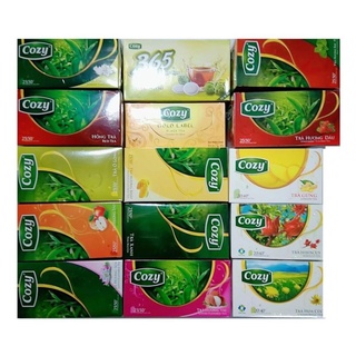 Trà Cozy Túi Lọc đào/hồng trà/vải/dâu/bạc hà...