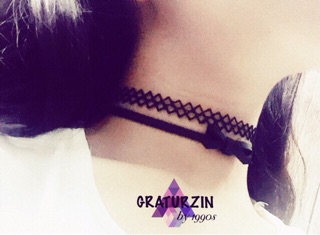Choker vải/da đồng giá