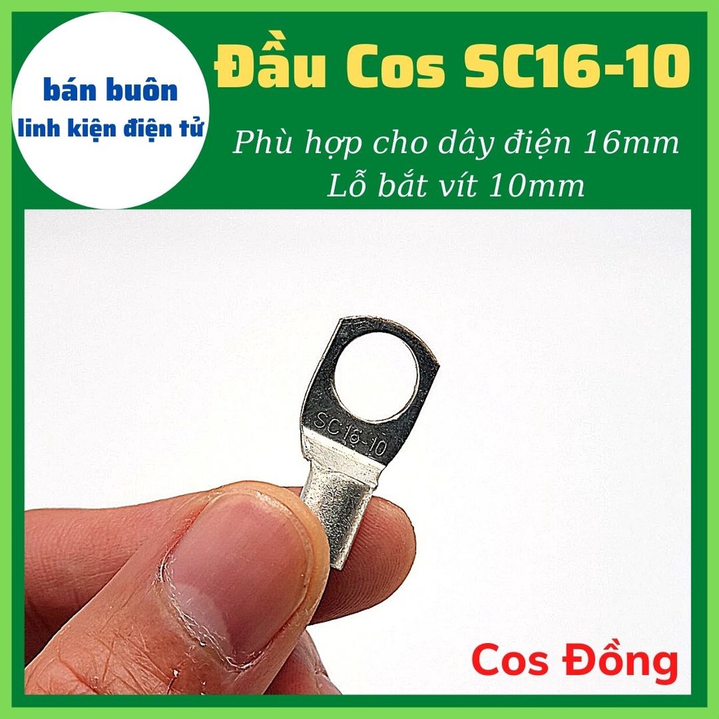 Đầu cos sc16, SC16-8, SC16-10m đầu cos sc các loại, cosse SC16