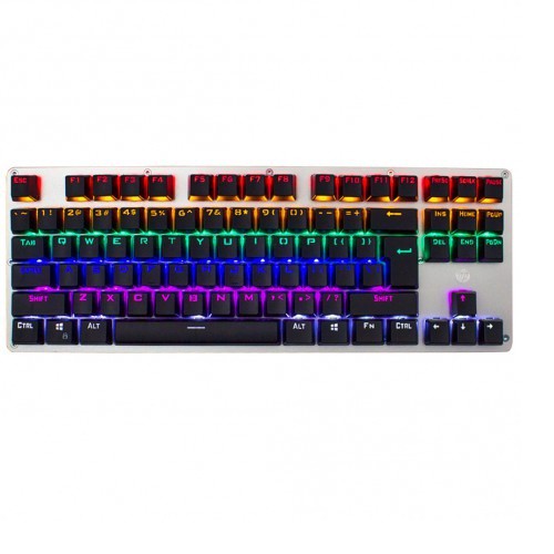 Keyboad cơ blue swicth HP GK 200 đen Led (USB)