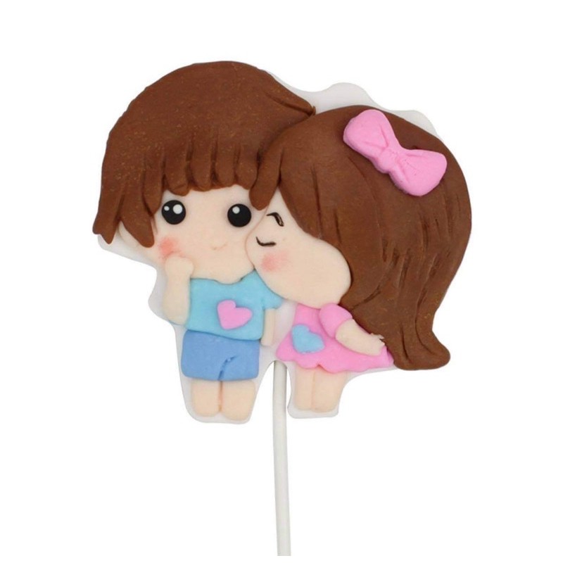 Gốm sứ trang trí bánh kem theo phong cách Hàn Quốc