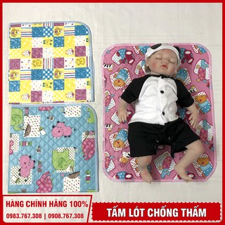 Chiếu Lót Nhựa Nhỏ Cho Bé, Chiếu Lót Chống Thấm - Kích Thước 40x50cm