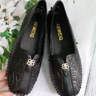 Giày nữ da mềm đế dẻo êm chân