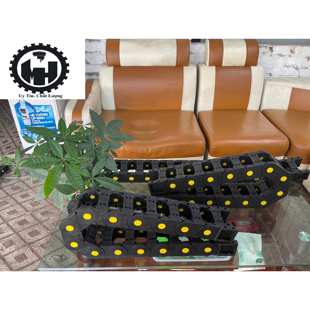 Máng xích nhựa dẫn dây đủ loại  25x57,35x60,35x75,35x100 HN & TPHCM