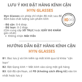 Gọng kính tròn Hyn Glasses South Side