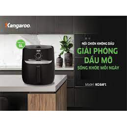 Nồi chiên không dầu Kangaroo KG6AF1 dung tích 6 lít bảo hành 12 tháng 1 đổi 1 trong 7 ngày