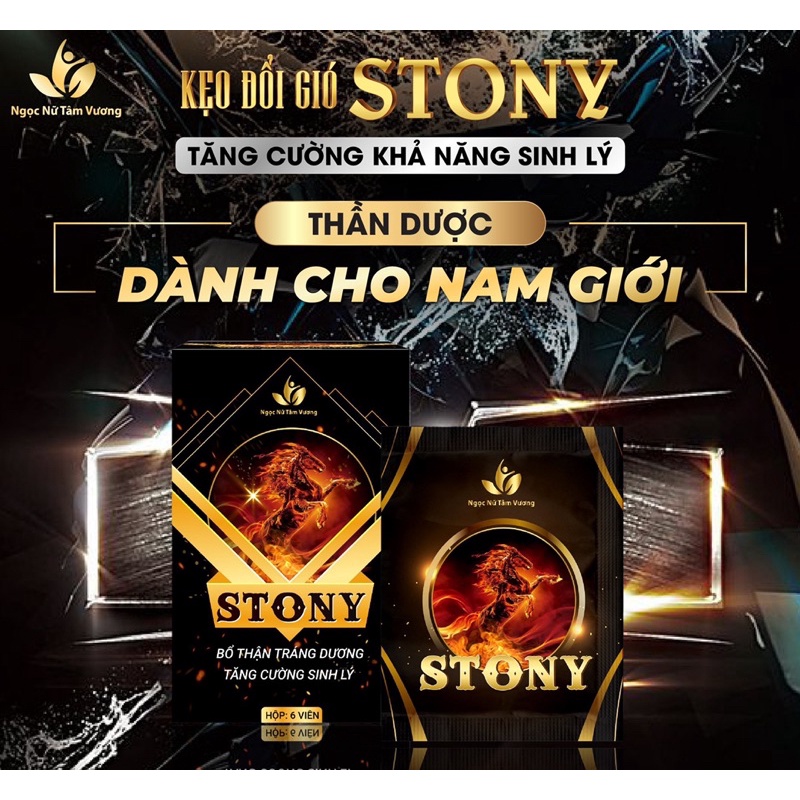 KẸO ĐỔI GIÓ STONY[HÀNG CHÍNH HÃNG]