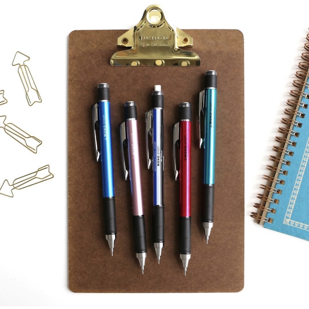 Bút chì cơ khí lắc đẩy ngòi TOMBOW Mono Graph Grip THEARTSHOP