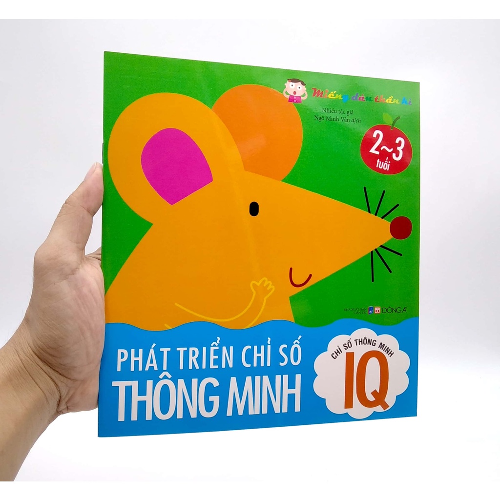 Sách- Miếng Dán Thần Kì - Phát Triển Chỉ Số Thông Minh IQ