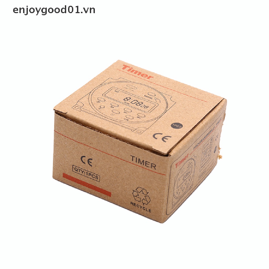 Rơ Le Công Tắc Hẹn Giờ Kỹ Thuật Số CN101A 12V 24V 110V 240V