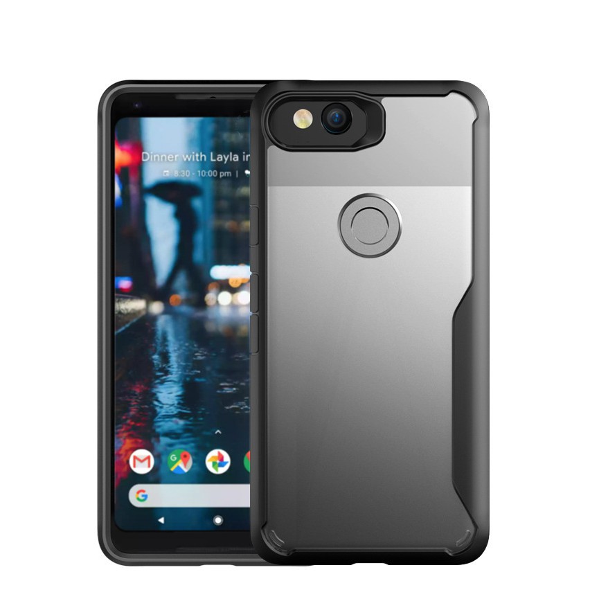 Ốp điện thoại nhựa cứng siêu mỏng bảo vệ toàn diện cho Google Pixel 2 XL