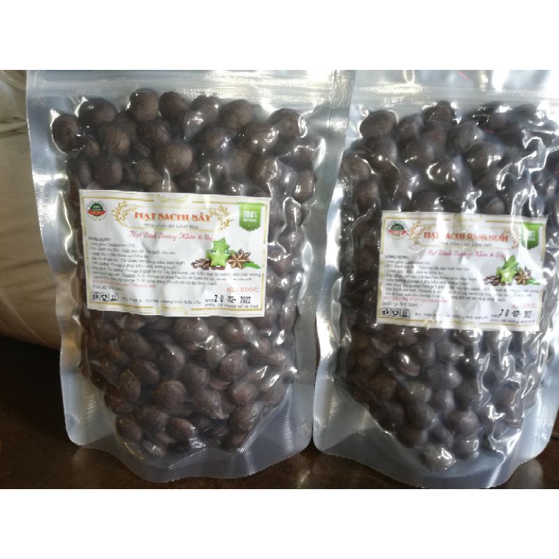 500g HẠT SACHI RANG MUỐI - SẤY ĂN LIỀN