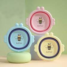 Chậu Rửa Mặt Gấp Gọn Hình Con Ong - Chậu Silicon Vệ Sinh Cá Nhân Gập Gọn Tiện Lợi