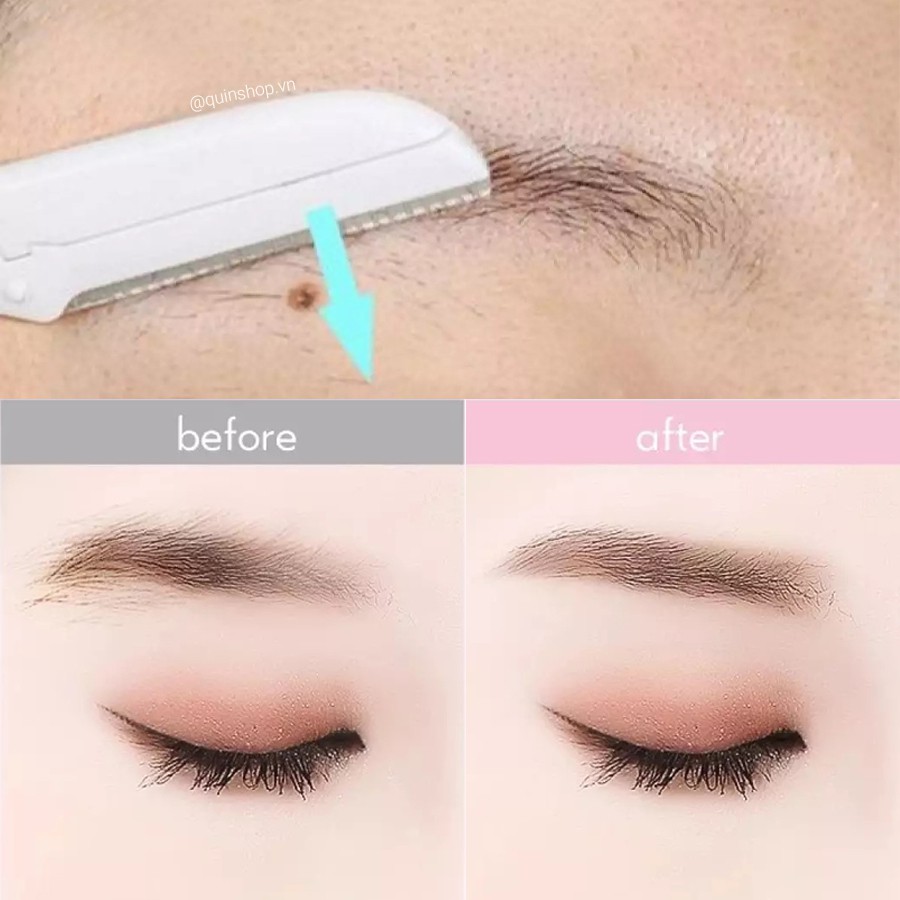 Dao Cạo Lông Mày Daily Beauty Tools Folding Eyebrow Trimmer 2P