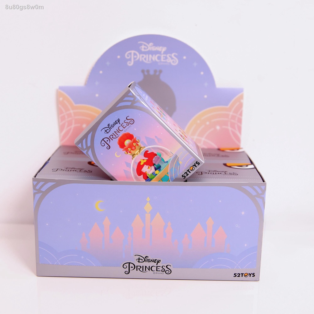 ❡ ✟ Chính hãng Disney Classic Princess Series Crystal Ball Ariel Princess Mermaid Trang trí bằng t