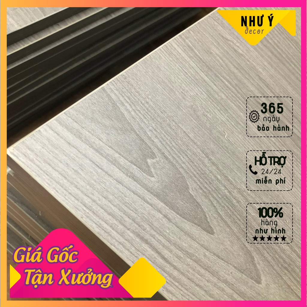 Mặt bàn gỗ MDF -  Ván gỗ chống thấm nước, mối mọt, làm bàn học hoặc làm kệ mặt bàn kích thước 80x40 &amp; 100x50