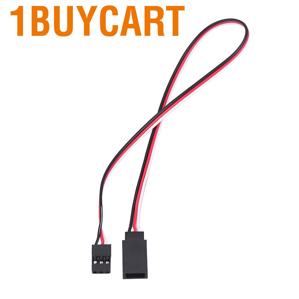 1buycart with 3 Pins Tough and Durable 5Pcs/Set Servo Extension Cable  Cord 3-Pin Male to Female for Rc Model Airplane