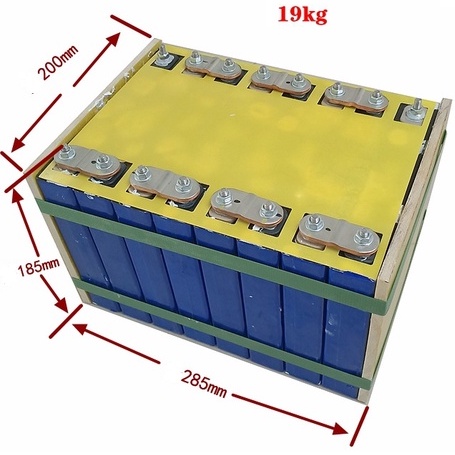 Pin lithium sắt phosphate 3.2V 100AH. Pin lithium sắt phosphate đã đóng 24V 100AH (đủ dung lượng). Lưu trữ, xe điện