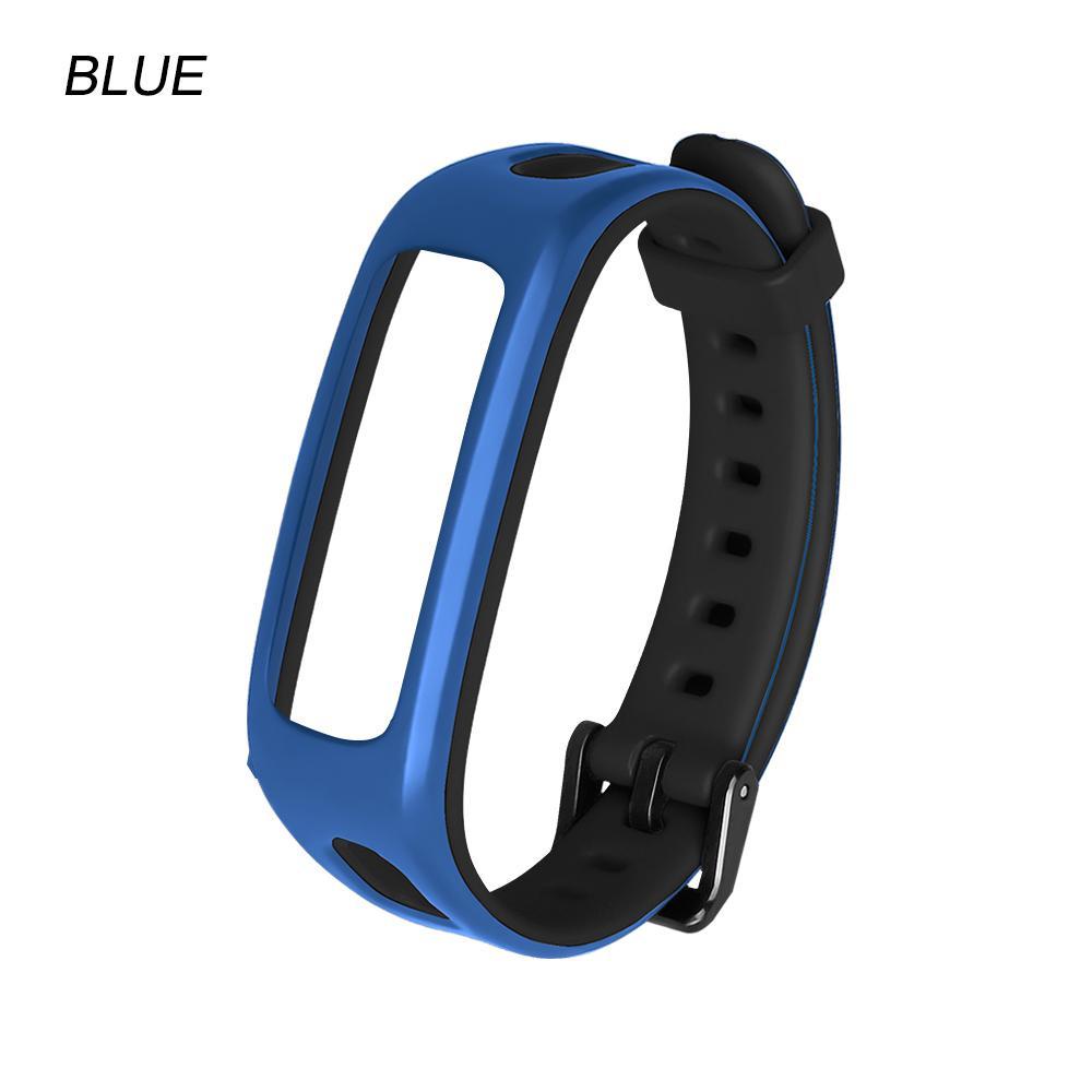 Dây Đeo Thay Thế Bằng Silicone Mềm Cho Đồng Hồ Huawei Band 4e 3e Honor Band 4 Running