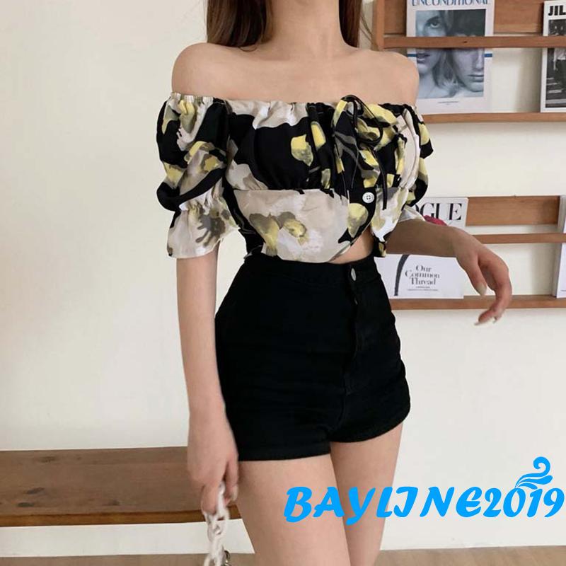 Áo Thun Ngắn Tay Thắt Nơ Xinh Xắn Dành Cho Nữ | BigBuy360 - bigbuy360.vn