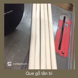 Thanh gỗ Tần bì Phi 28, 35, 40 - Dài 1m - Ash Dowel Rods