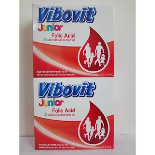 VIBOVIT tăng sức đề kháng GIÚP BÉ ĂN NGON NGỦ TỐT BÉ THÔNG MINH Hộp 20 Ống