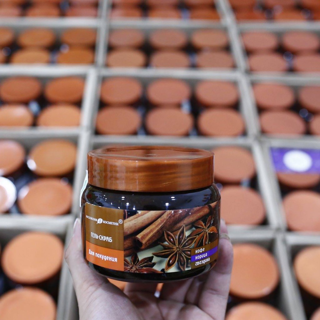 Tẩy Tế Bào Chết Toàn Thân Exclusive Belarus Chiết Xuất Quế Hồi & Cafe (380ml) | BigBuy360 - bigbuy360.vn