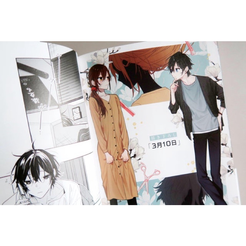 Sổ tay artbook Horimiya Nhật