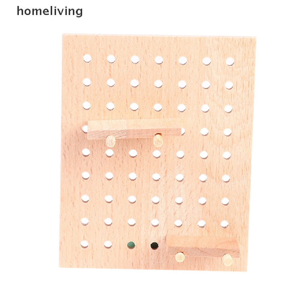 1 Bộ Kệ Gỗ Để Đồ Tỉ Lệ 1: 12 Trang Trí Nhà Búp Bê