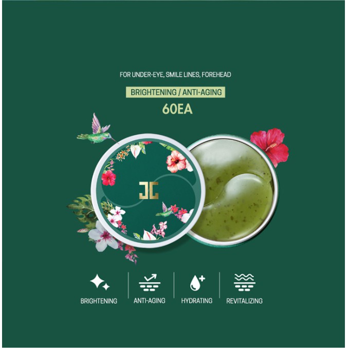 [Mã COSDEP -8% ĐH250k]Mặt Nạ Mắt Chiết Xuất Trà Xanh Chống Thâm Jayjun Green Tea Eye Gel Patch 60 miếng 350g | BigBuy360 - bigbuy360.vn