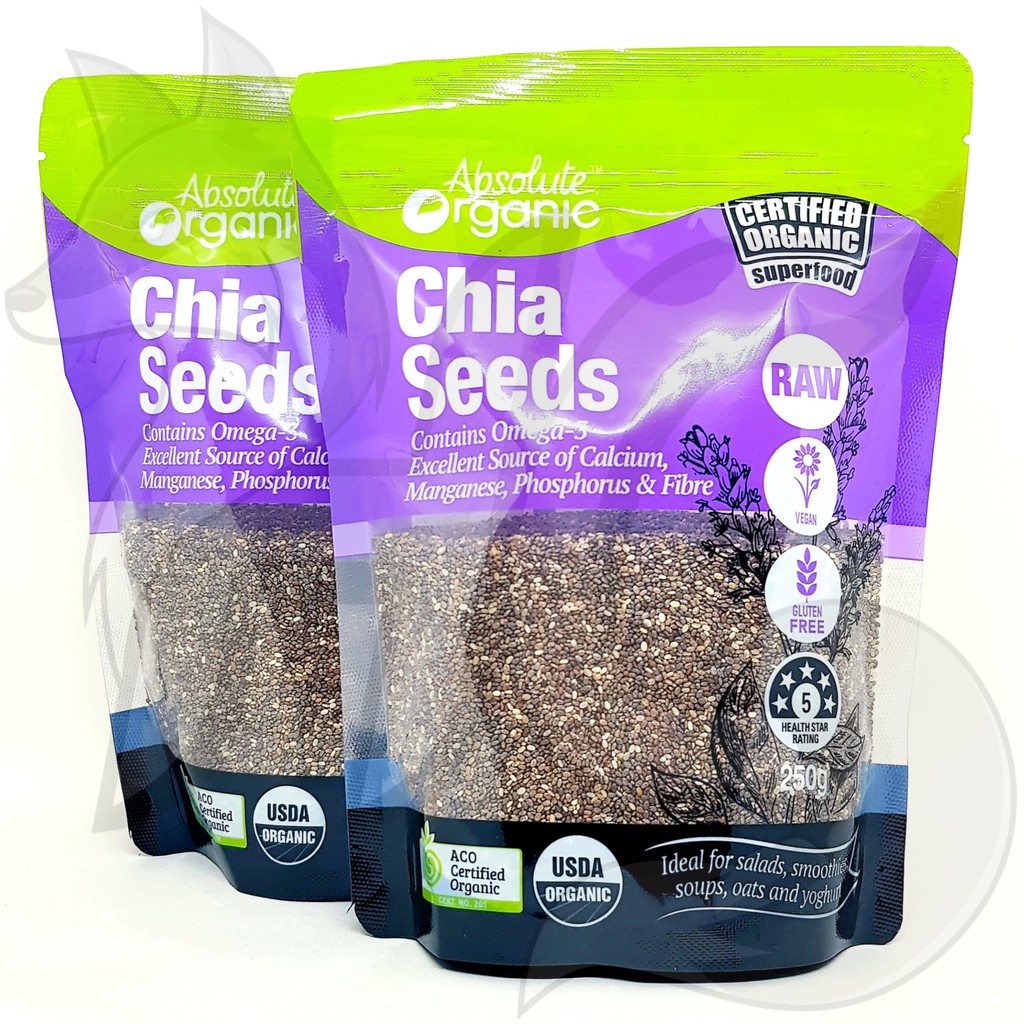 Combo 2 gói Chia Tím Úc 250gr