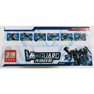 Bộ lego robot cảnh sát 6 in 1