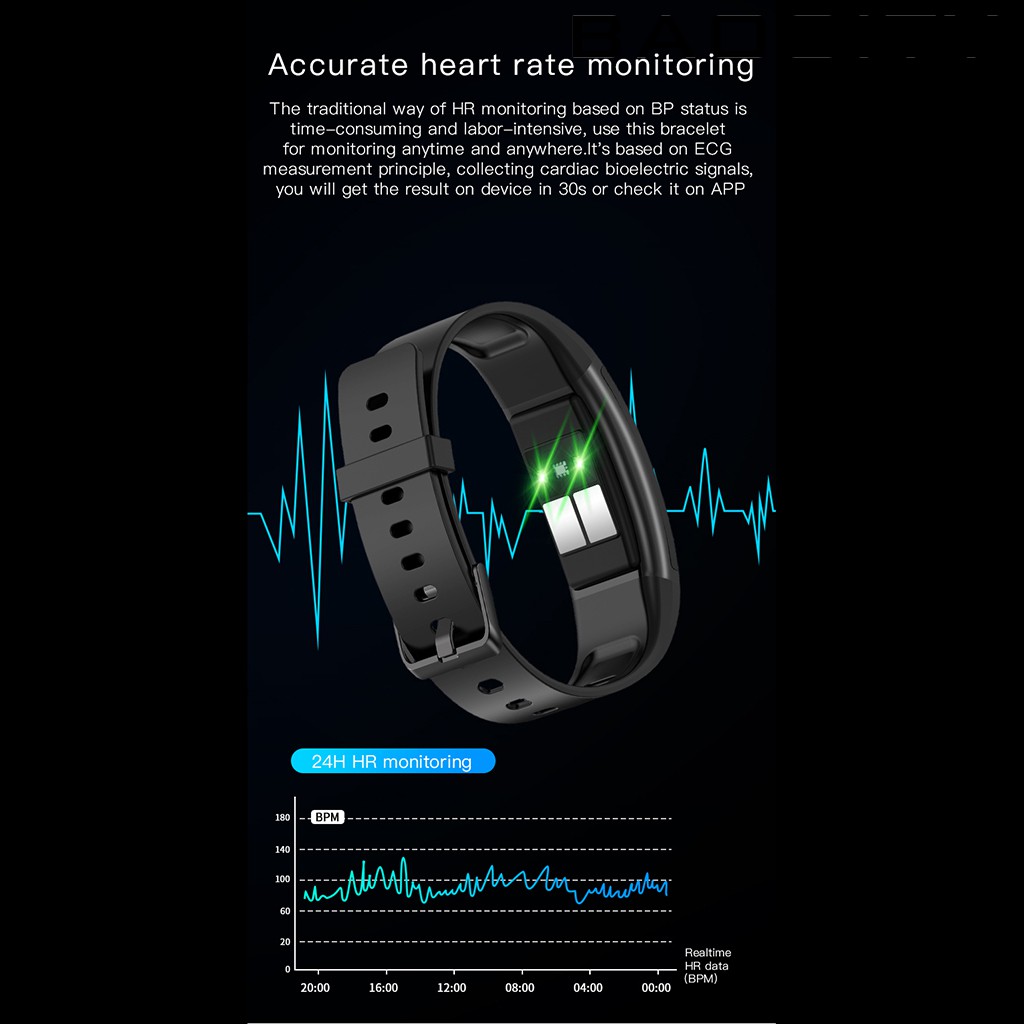 Đồng Hồ Thông Minh Đa Chức Năng Theo Dõi Sức Khoẻ Kết Nối Bluetooth