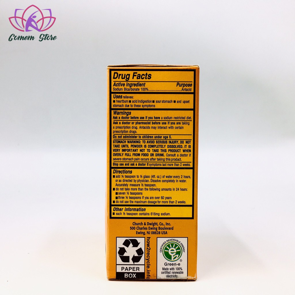 Bột Nổi Baking Soda Arm & Hammer