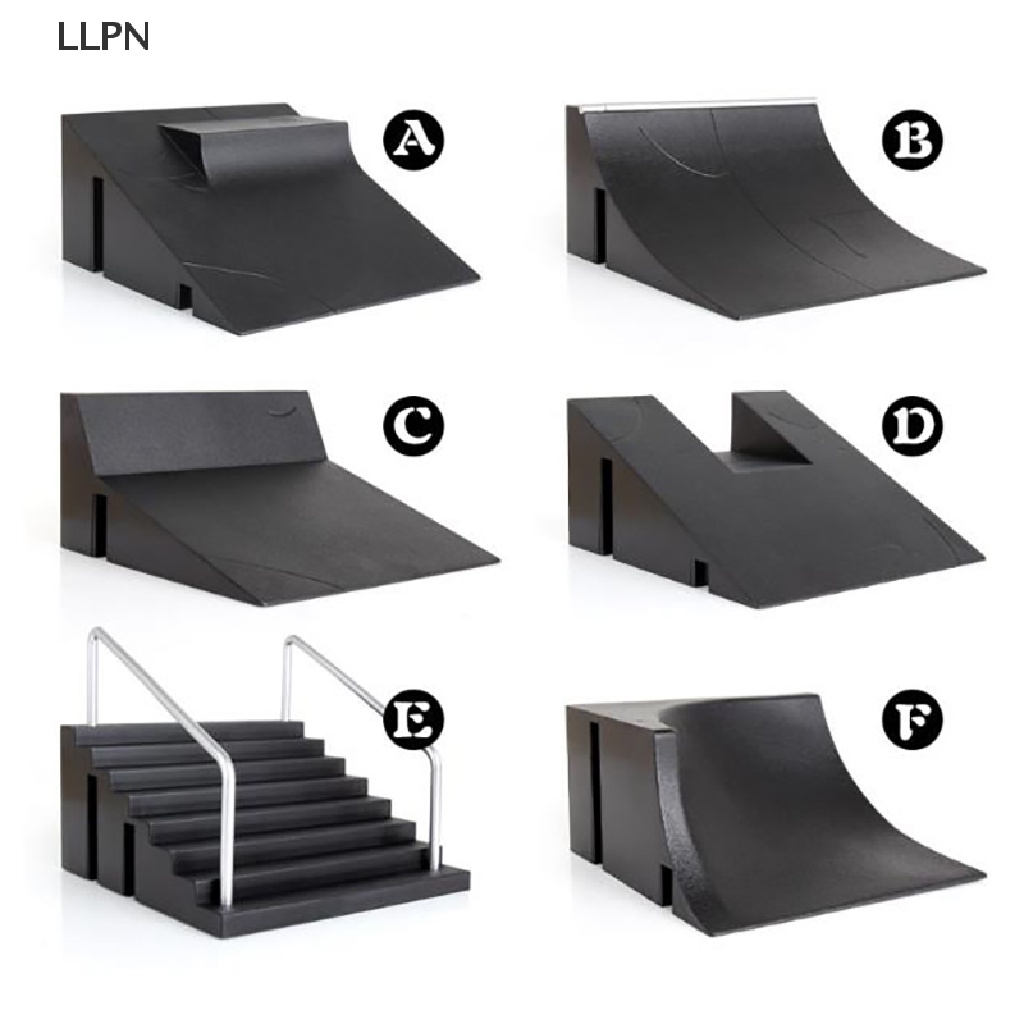 Ván Trượt Ngón Tay Kèm Bộ Phận Ramp Mini Cho Bé