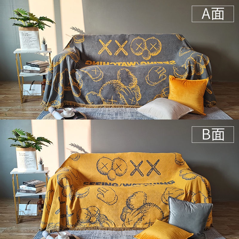 Bọc Ghế Sofa Lười Thông Dụng Bốn Mùa Bắc Âu, Bọc Chống Bụi, Phủ Đầy ĐủinsPhong Hiện Đại Đệm Thảm Đơn Giản Vải Phủ