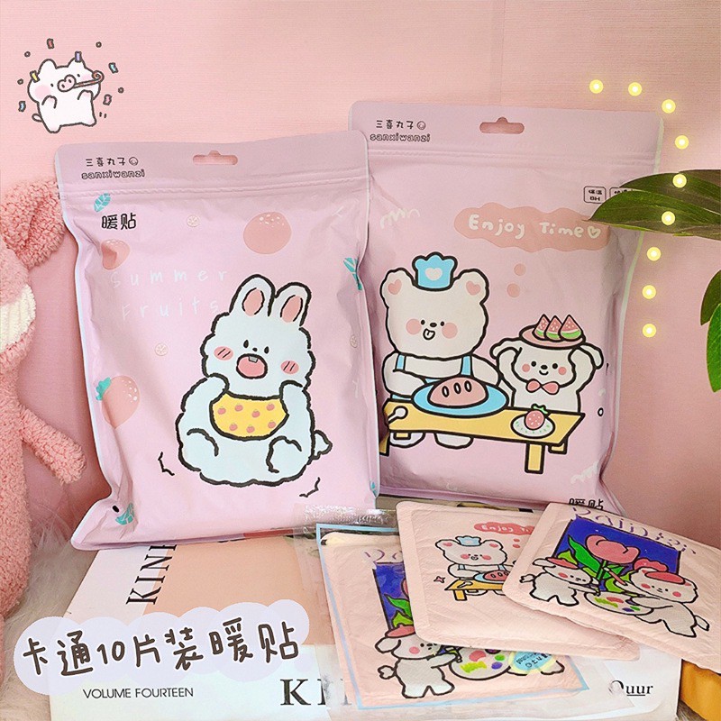 Túi 10 miếng dán giữ nhiệt PainTer siêu ấm A4