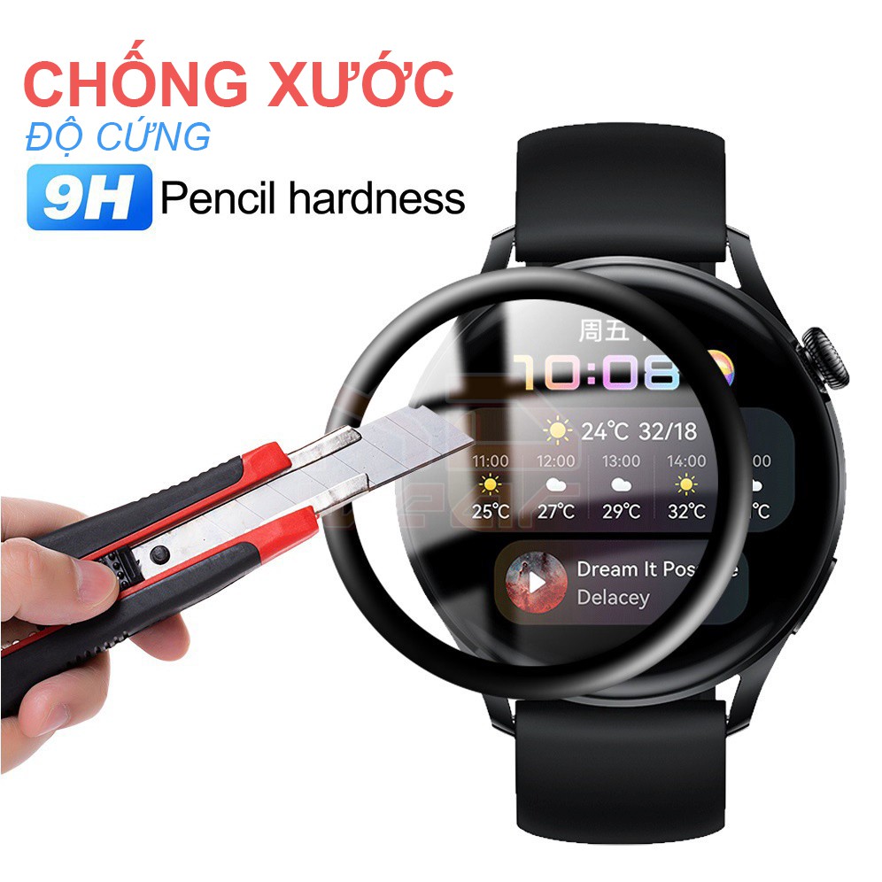 Huawei Watch 3 / Watch 3 PRO - Miếng dán 3D full viền