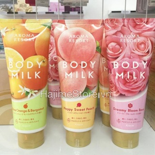 Sữa dưỡng thể trắng da Body Milk Aroma Resort 